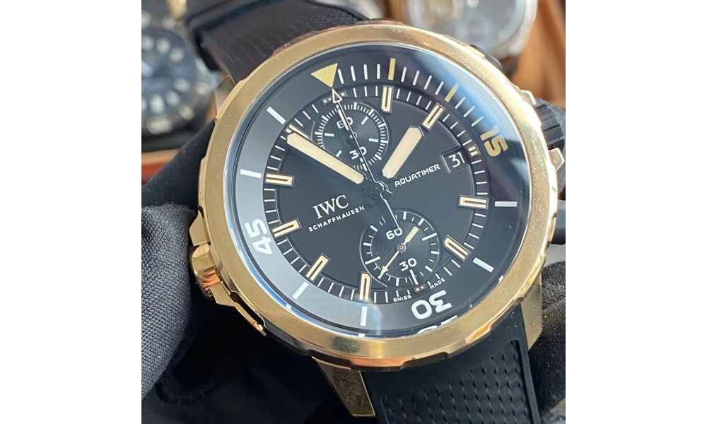 [V6공장] IWC 아쿠아타이머 크로노그래프 엑스페디션 찰스 다윈 에디션 [44mm]